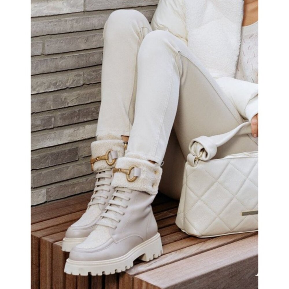 Ron White Frieda Lamb Boots Size 39
